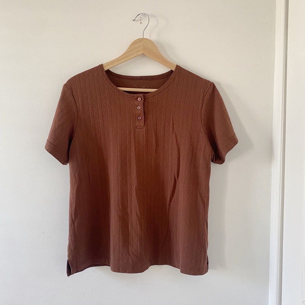 Brown top